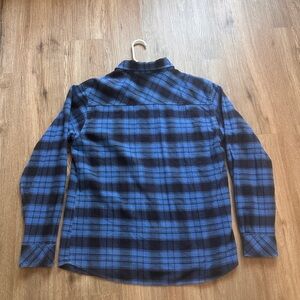 Matix Blue and Black Checkered Shirt